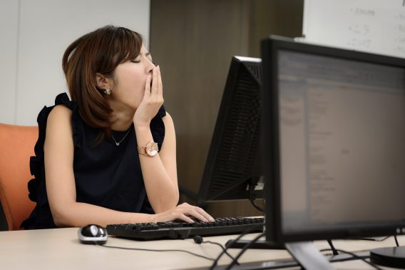 残業続き